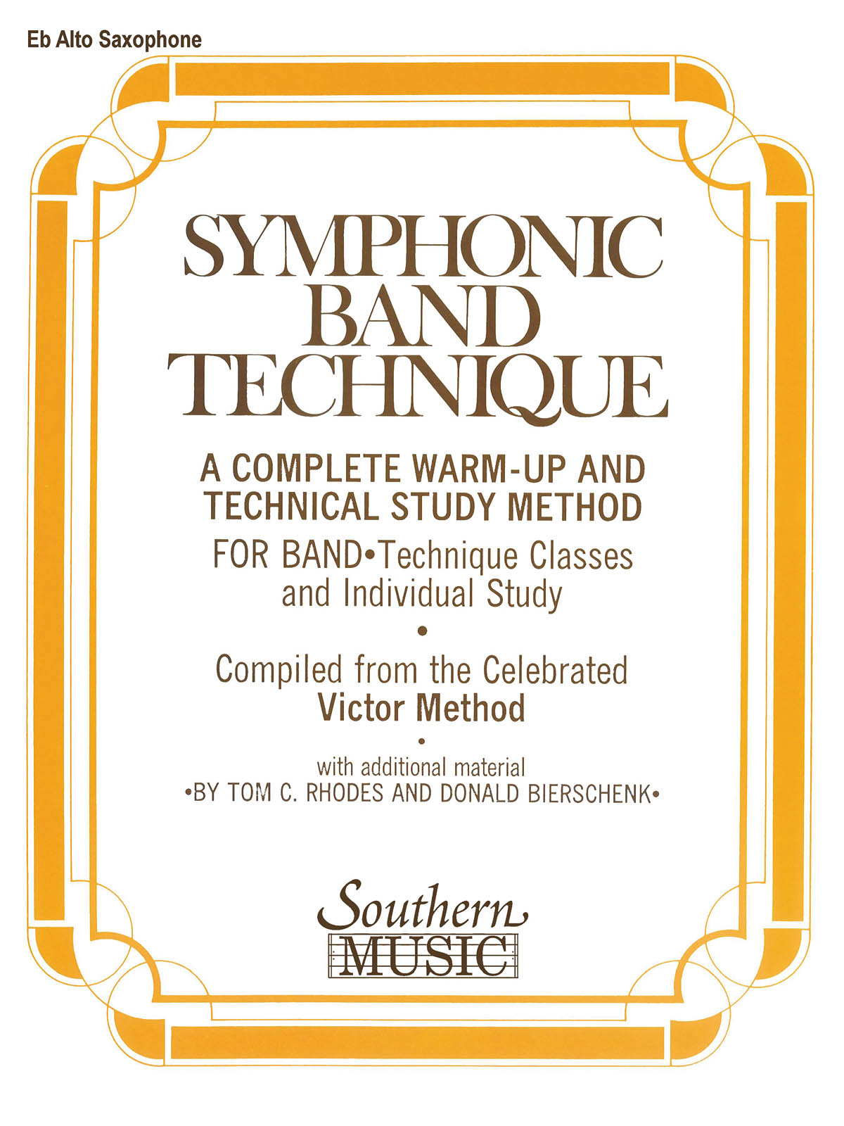 Symphonic Band Technique (Sbt) - altový saxofon
