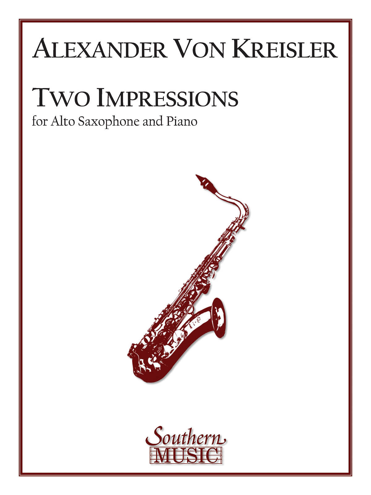Two (2) Impressions - altový saxofon