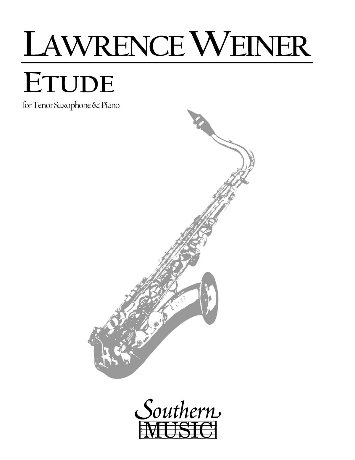 Etude - na tenor saxofón