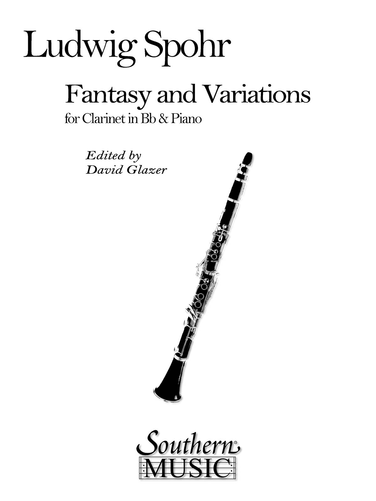 Fantasy And Variations - klarinet
