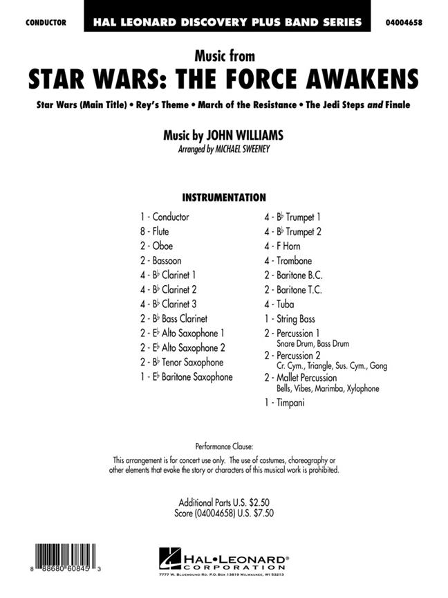 Music From Star Wars: The Force Awakens - pro orchestr