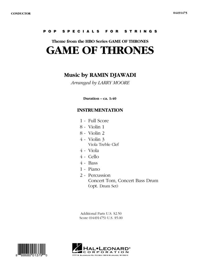 Game Of Thrones ( Theme ) - pro orchestr