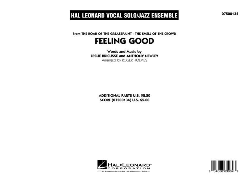 Feeling Good (Vocal Solo/Jazz Ens) - pro zpěv a jazzový orchestr