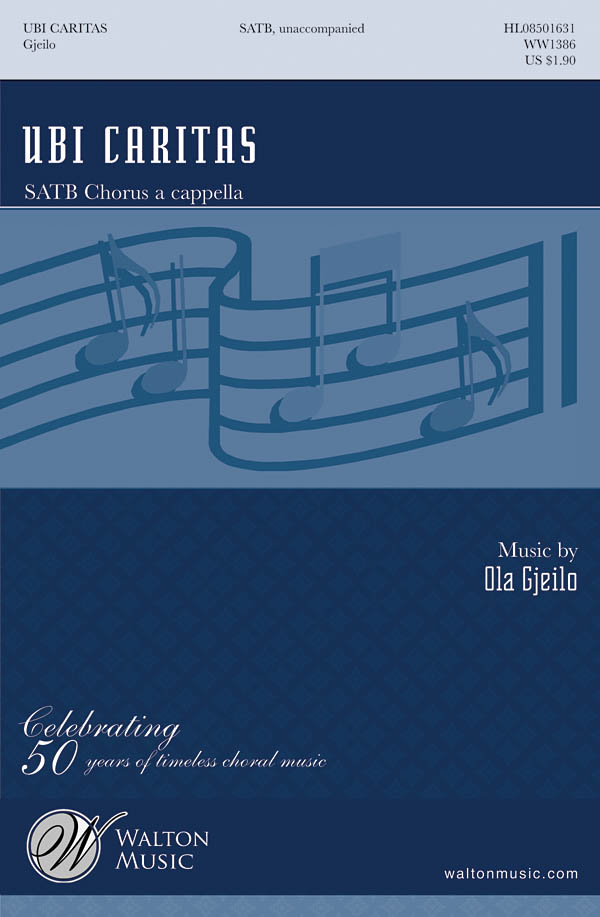 Ubi Caritas - for SATB Chorus a cappella