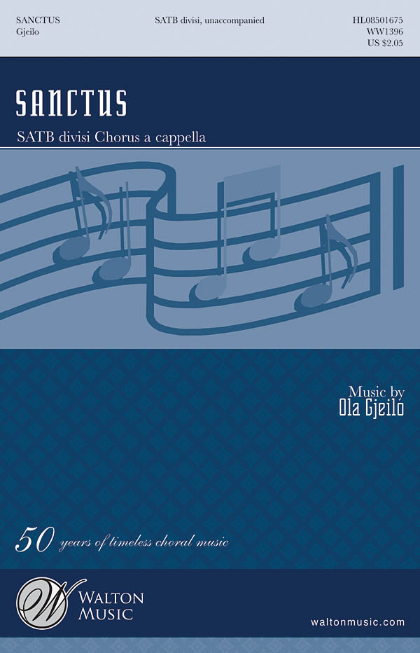 Sanctus - noty pro sbor SATB