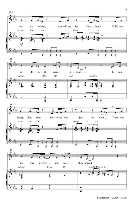 Step Into the Joy - pro sbor SATB