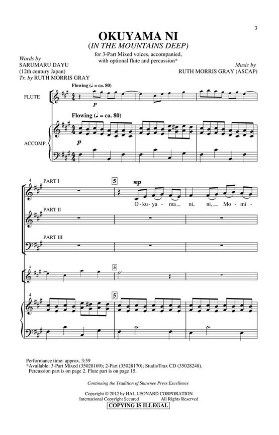 Okuyama - pro sbor SATB