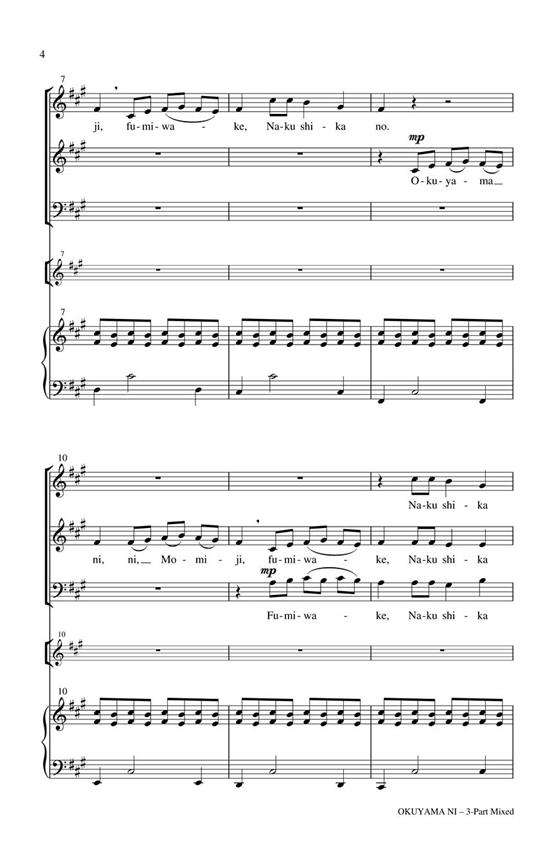 Okuyama - pro sbor SATB