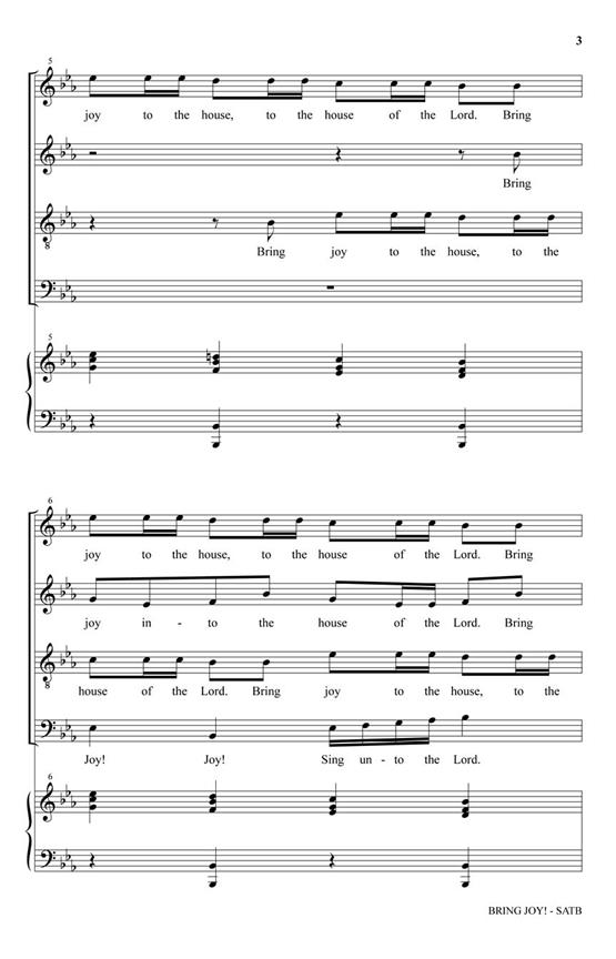 Bring Joy! - pro sbor SATB