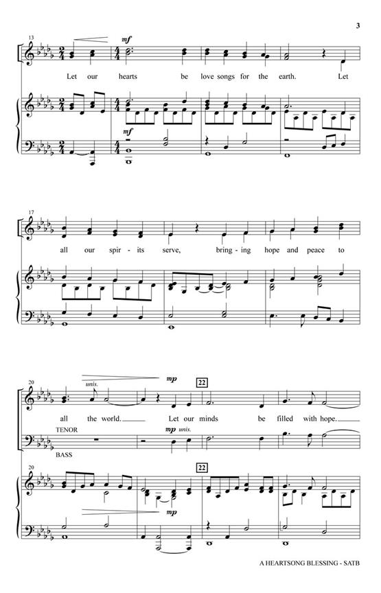 A Heartsong Blessing - pro sbor SATB