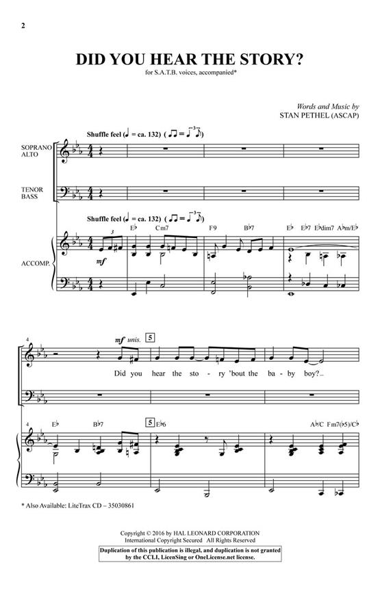 Did You Hear the Story? - pro sbor SATB