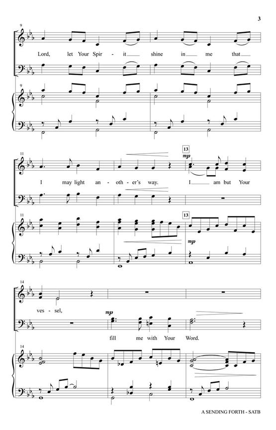 A Sending Forth - pro sbor SATB