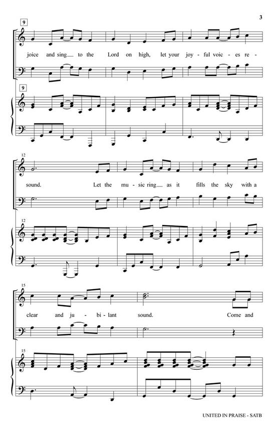 United in Praise - pro sbor SATB