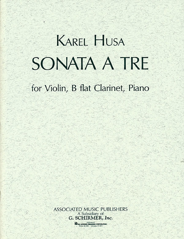 Sonata a Tre - Score and Parts - pro housle, klarinet a klavír