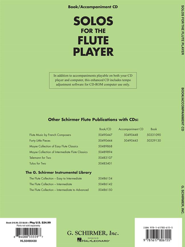 Solos for the Flute Player - příčná flétna a klavír