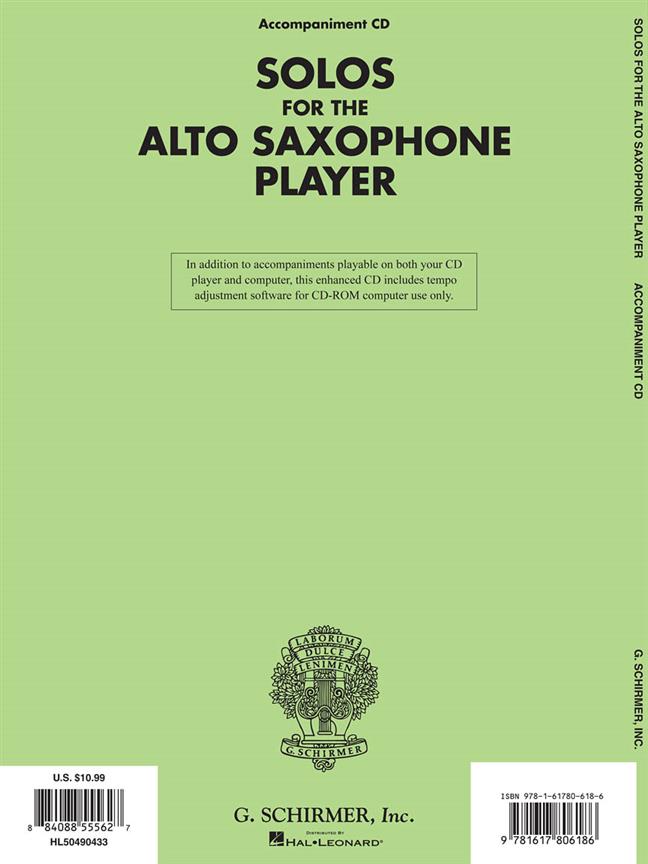 Solos For The Alto saxophone Player - pro altový saxofon