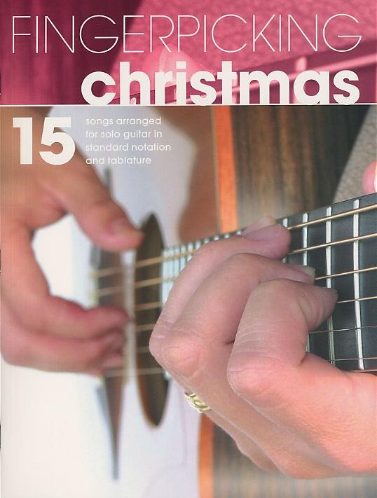 Fingerpicking Christmas - noty pro kytaru s TAB