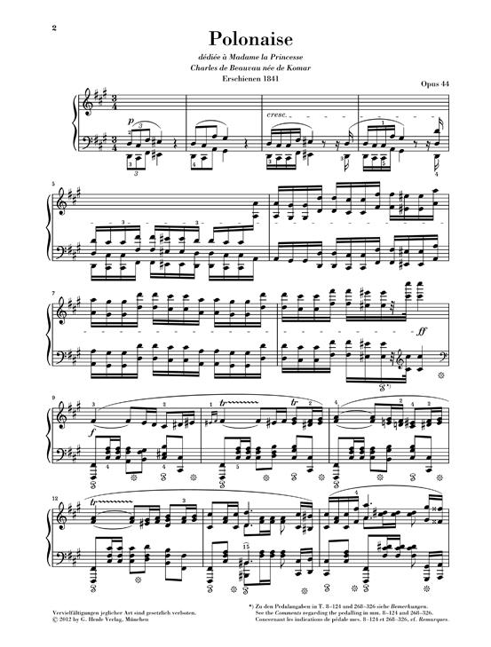 Polonaise In F Sharp Minor Op.44 - Polonaise in f sharp minor op. 44