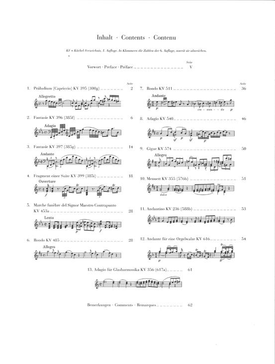 Piano Pieces - Selection - Piano Pieces, selection