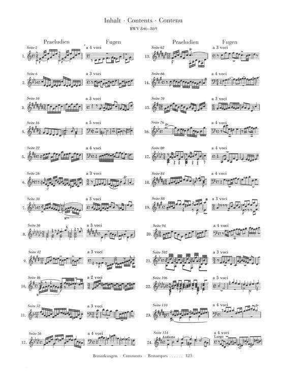 The Well-Tempered Clavier Part 1 - The Well-Tempered Clavier Part I