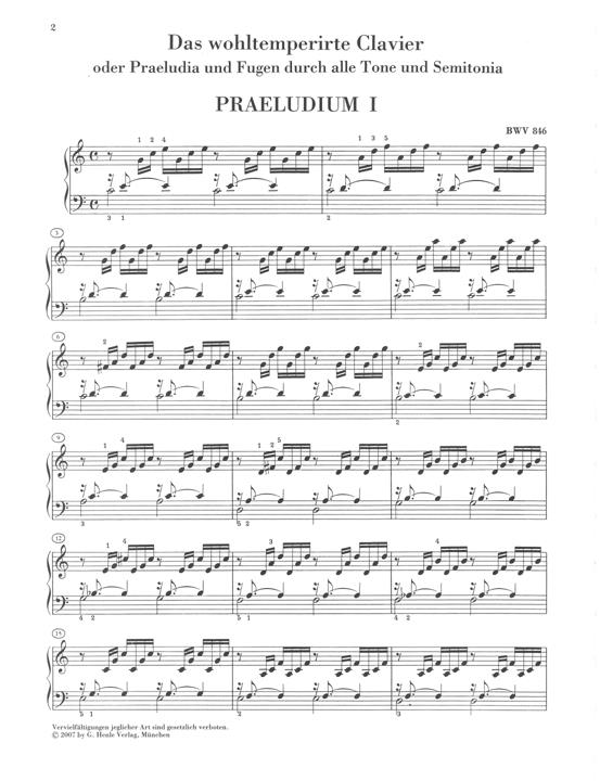 The Well-Tempered Clavier Part 1 - The Well-Tempered Clavier Part I