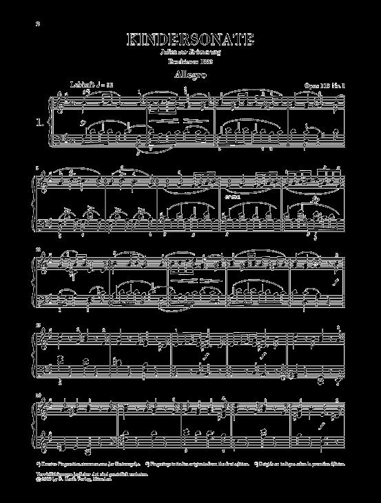 Three Piano Sonatas For The Young Op.118 - Urtext - Three Piano Sonatas for the Young op. 118