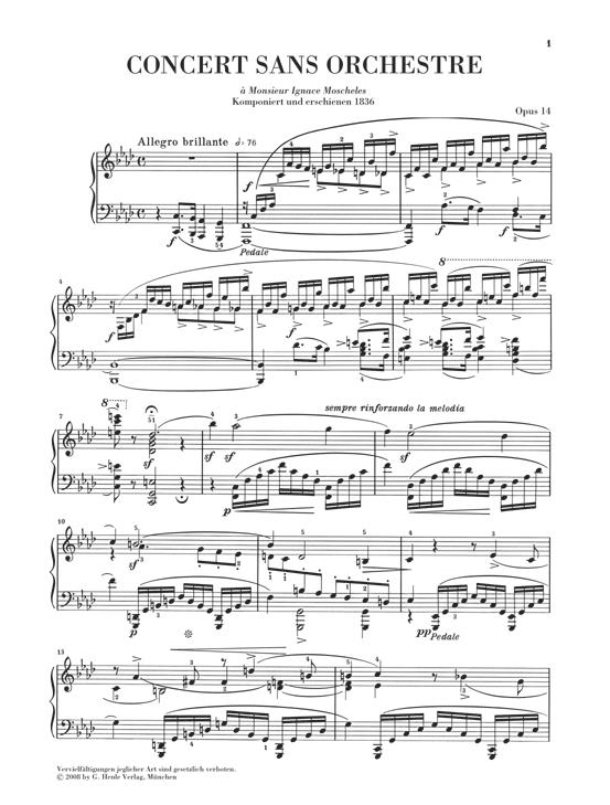 Piano Sonata In F Minor Pp. 14