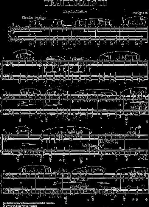 Marche Funebre (Aus Sonate Opus 35)