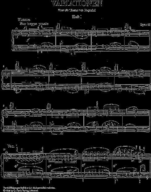 Variationen Uber Ein Thema Von Paganini Op.35