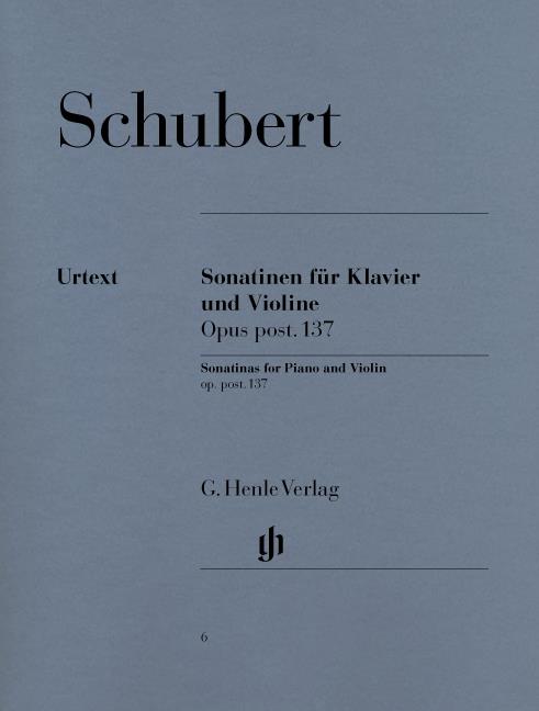 Violin Sonatinas Op.137 pro housle a klavír od