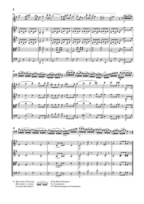 The Famous Solo - Version for Double Bass and String Quartet