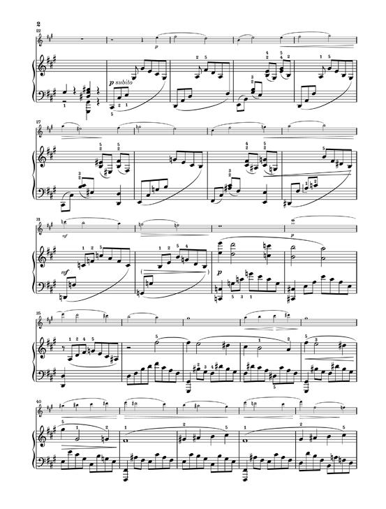 Sonata No.1 For Violin And Piano In A Major noty pro housle a klavír