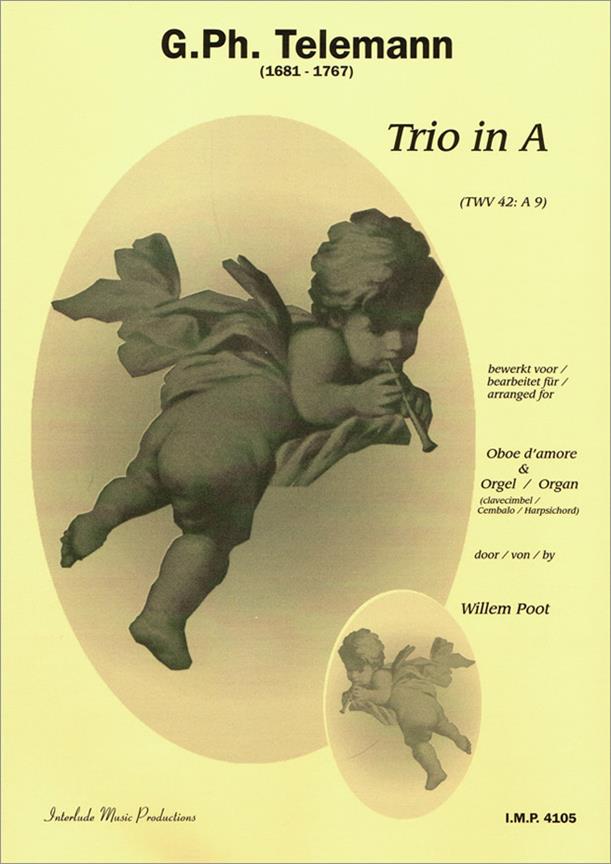 Trio A Oboe D'Amore and Organ - noty na varhany