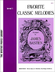 Favorite Classic Melodies-James Bastien Level 1 - pro klavír