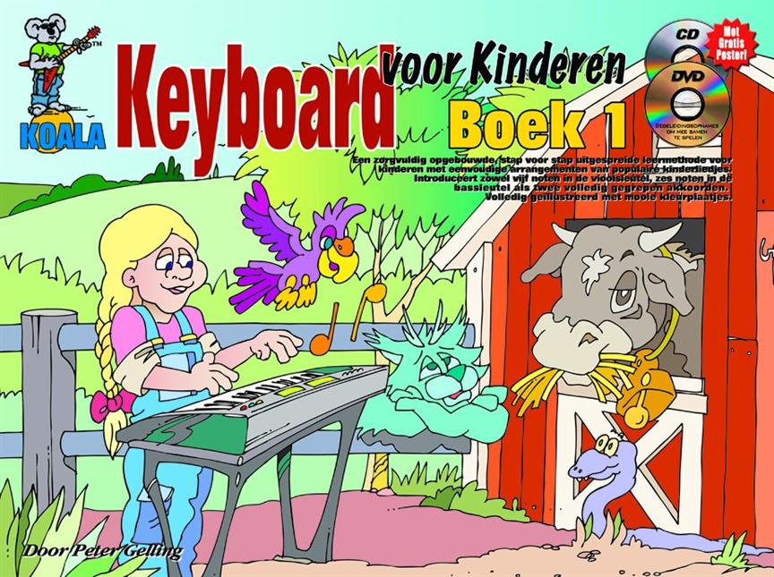 Keyboard voor Kinderen Boek 1 - pro keyboard