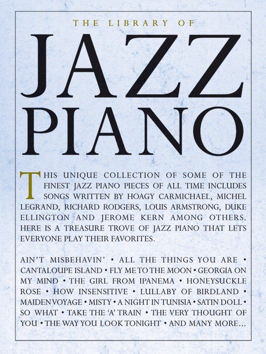 The Library Of Jazz Piano - noty pro klavír
