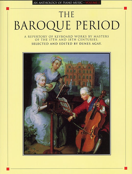 Anthology Of Piano Music Volume 1: Baroque Period - noty pro klavír