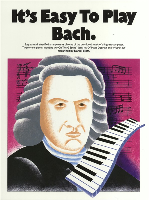 It's Easy To Play Bach - pro klavír