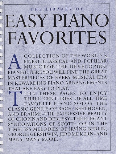 The Library Of Easy Piano Favorites - pro klavír