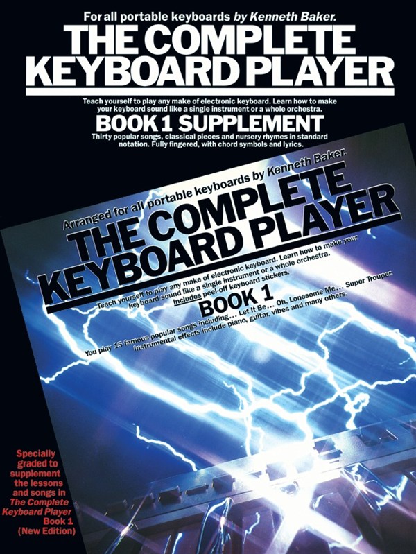 The Complete Keyboard Player: Book 1 (Supplement) - pro keyboard