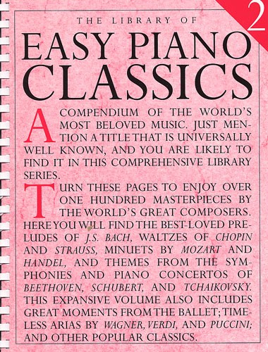 Library Of Easy Piano Classics 2 - pro klavír