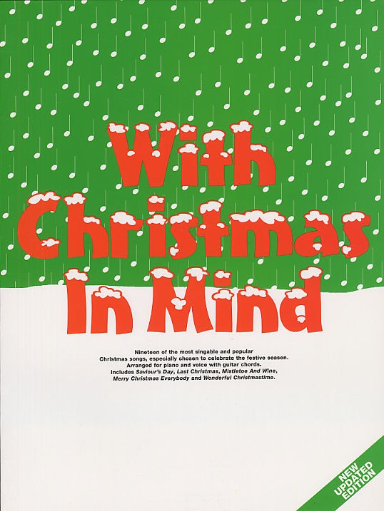 With Christmas In Mind New Ed. - pro zpěv klavír s akordy pro kytaru