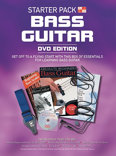 In A Box Starter Pack: Bass Guitar - pro basovou kytaru