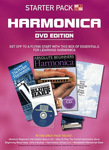 In A Box Starter Pack: Harmonica - foukací harmonika