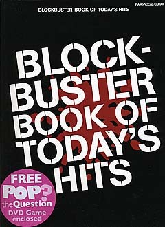 Blockbuster Book Of Today's Hits - pro zpěv klavír s akordy pro kytaru