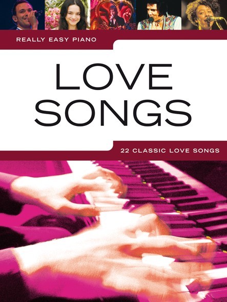 Really Easy Piano: Love Songs - jednoduché pro klavír
