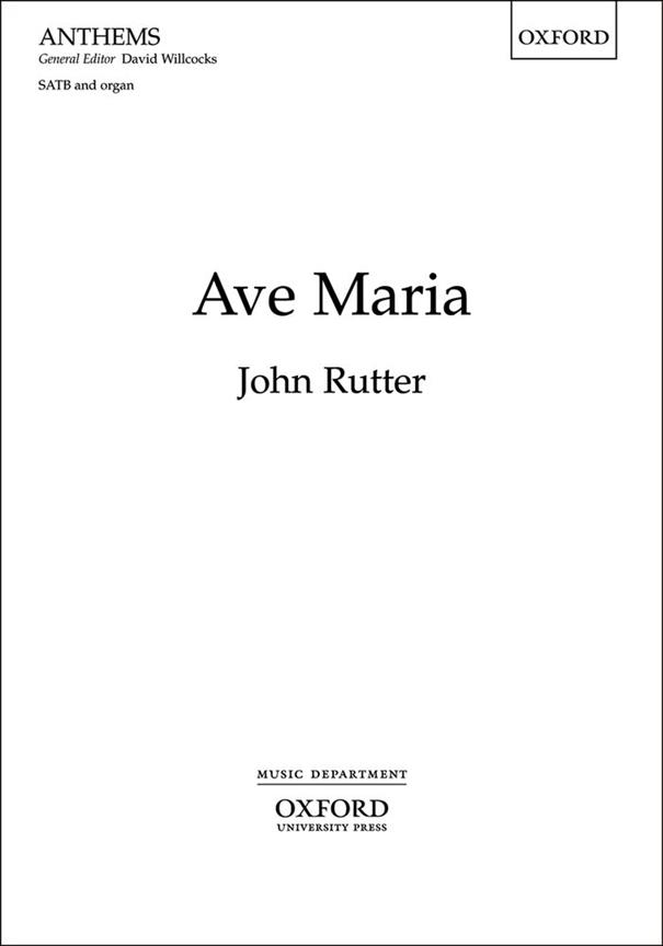 Ave Maria - pro sbor SATB a klavír