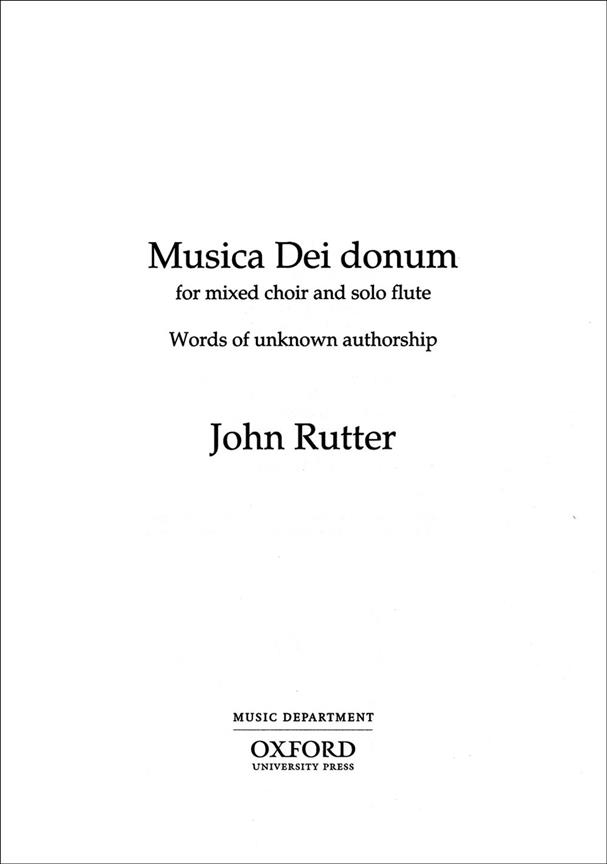 Musica Dei Donum - pro sbor SATB