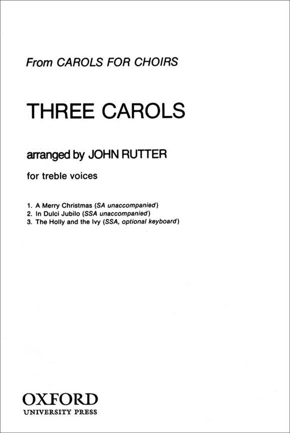 Three Carols - pro sbor