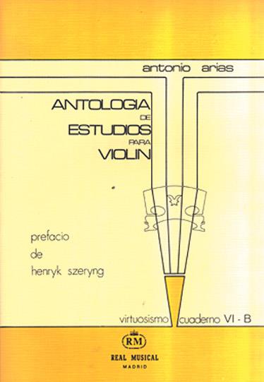 Antología de Estudios para Violín Vol. 6b - Grado Virtuosismo - pro housle